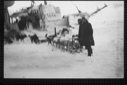 Image of Teams, supplies, men in camp on ice (Shipwreck Camp)